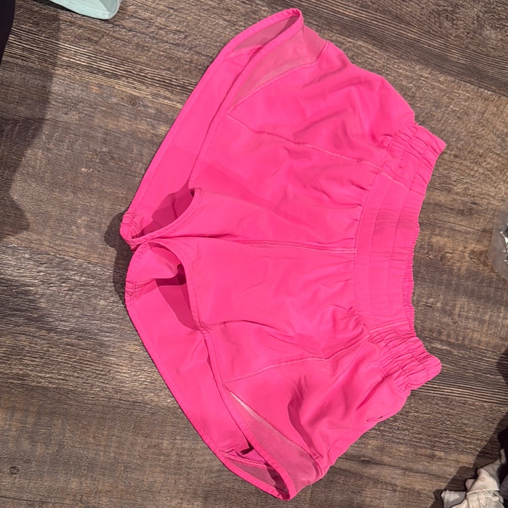Lululemon Athletica Pink hotty hot Shorts
